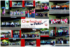 Chorfestival im Park 2023